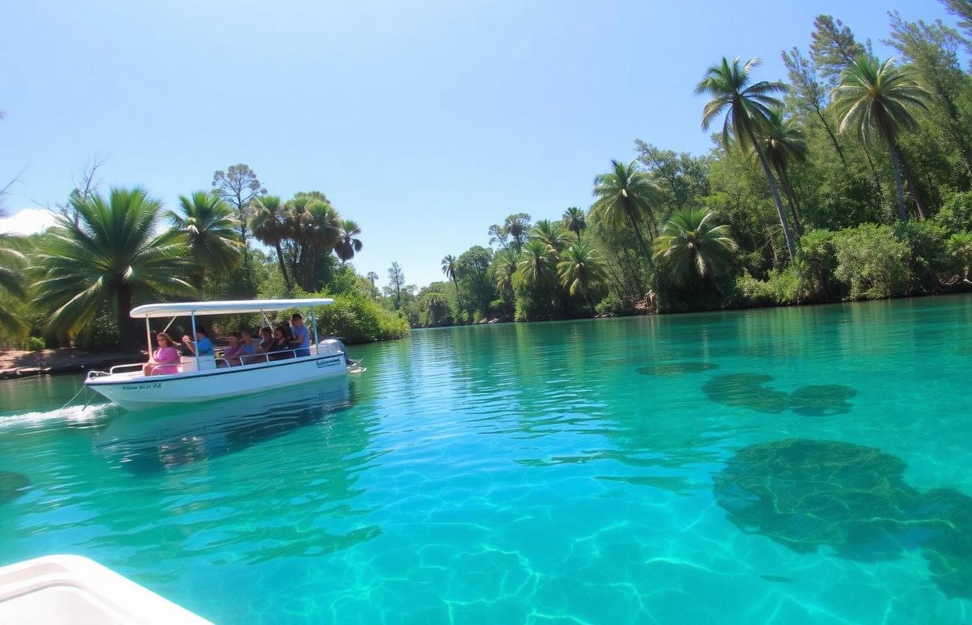 Silver Springs · Glass Bottom Boat Tours