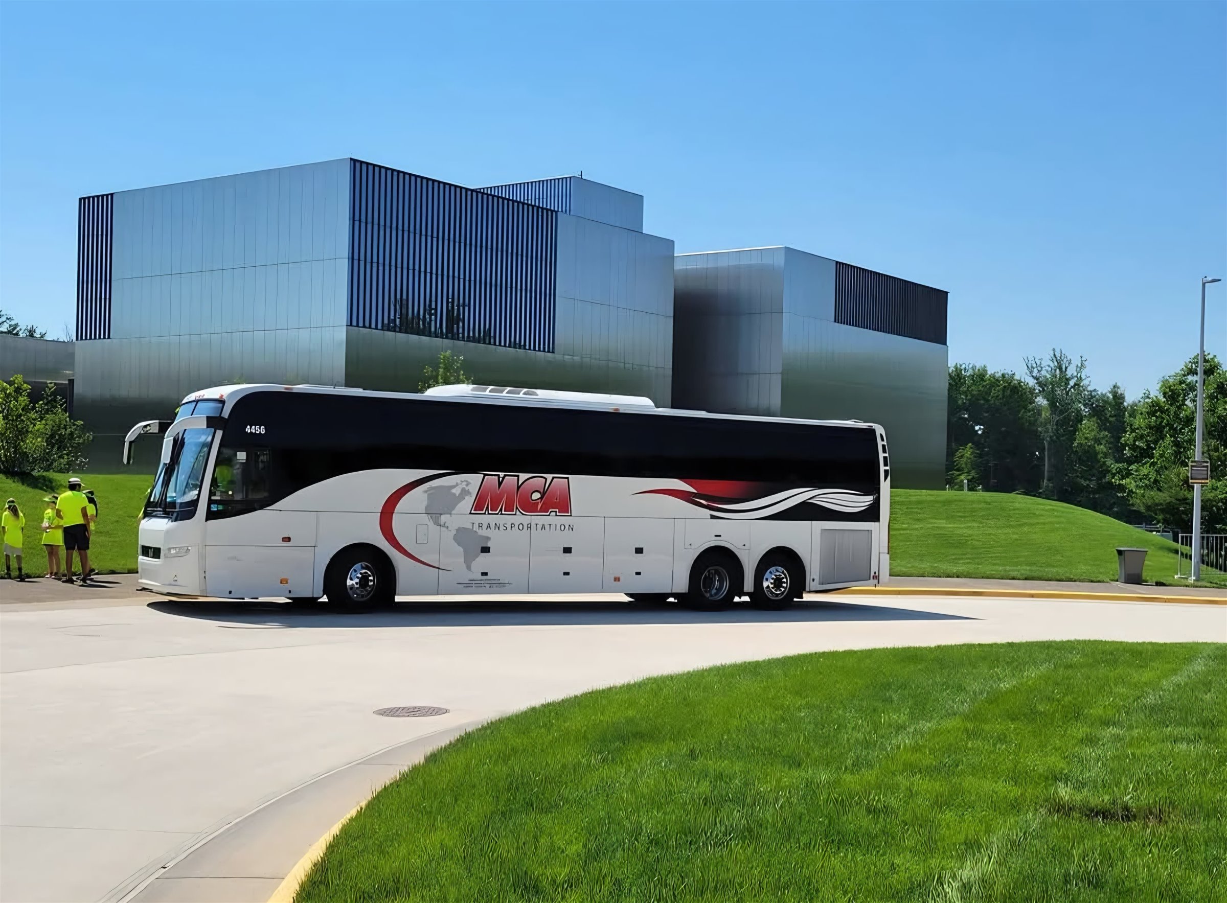 MCA Transportation motorcoach on a student program trip